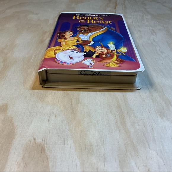 Disney Beauty and the Beast VHS with Vibrant Cover - Picture 3 of 13